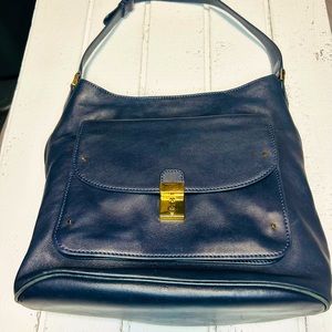 Authentic Tory Burch Genuine Leather Satchel